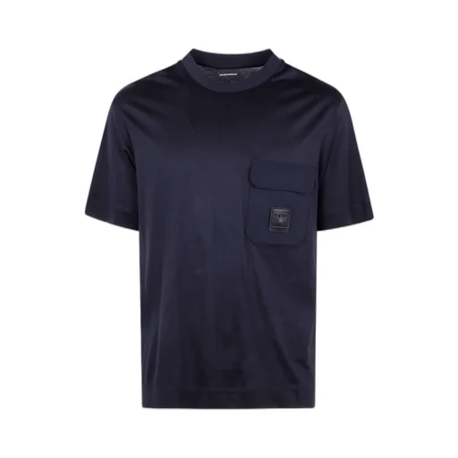 Patch-Pocket Logo-Patch T-Shirt
