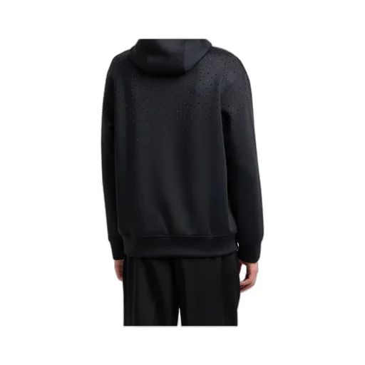 Crystal-Embellished Hoodie