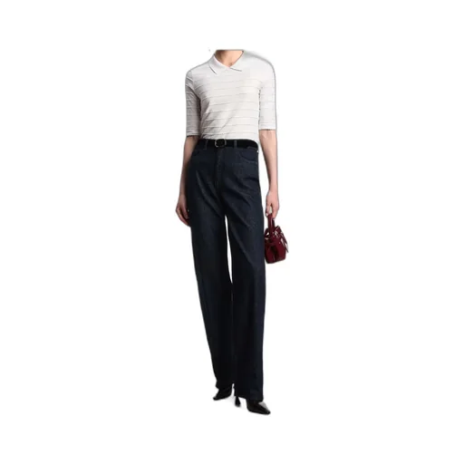 Logo-Embroidered Jeans
