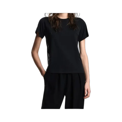 Butterfly-Embellished T-Shirt