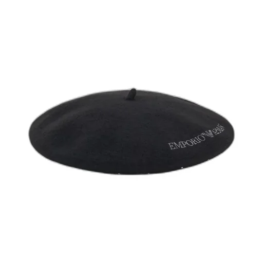 Logo Embellished Beret