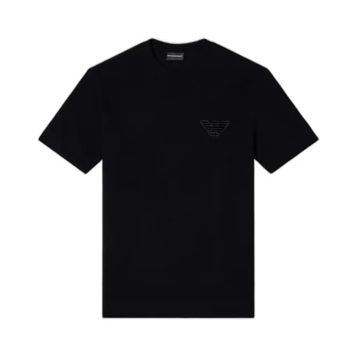 Eagle-Emblem Cotton T-Shirt