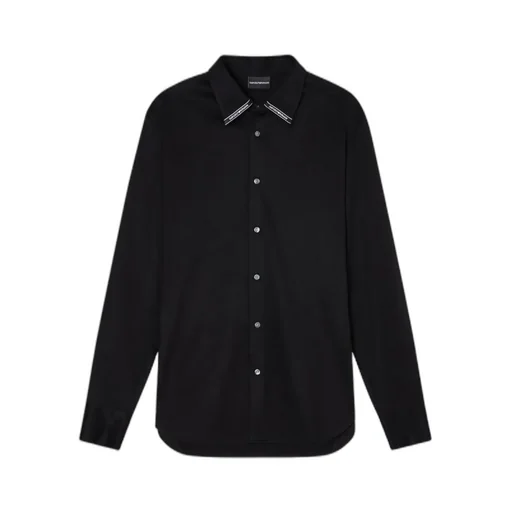 Button-Up Long-Sleeved Shirt