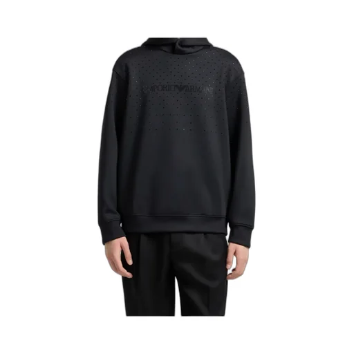 Crystal-Embellished Hoodie