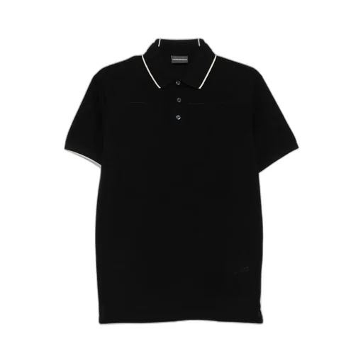 Tipped-Collar Polo Shirt