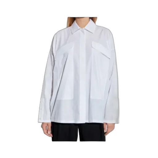 Pocketed Collared Shirt