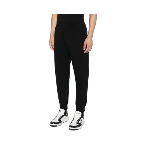Logo-Embroidered Cuffed Track Pants