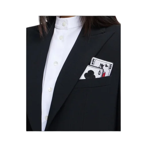 Playing Card-Patch Pocket Blazer
