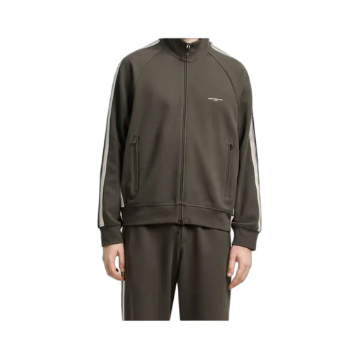 Logo Detailed Zipped Sweatshirt