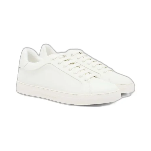 Logo-Detail Leather Sneakers