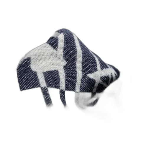 Logo-Embellished Fringed Scarf