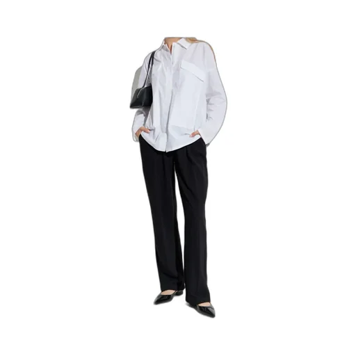 Pocketed Collared Shirt