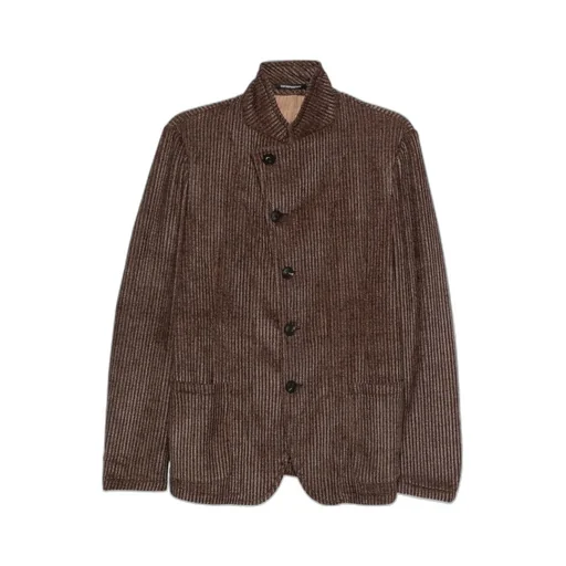 Herringbone-Pattern Blazer