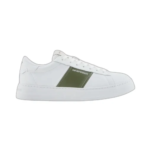 Contrasting-Panel Sneakers