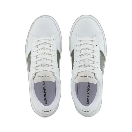 Contrasting-Panel Sneakers