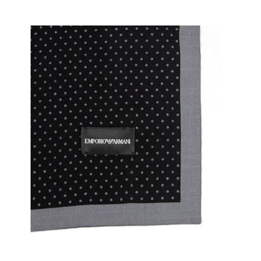 Polka Dot Printed Frayed Edge Scarf