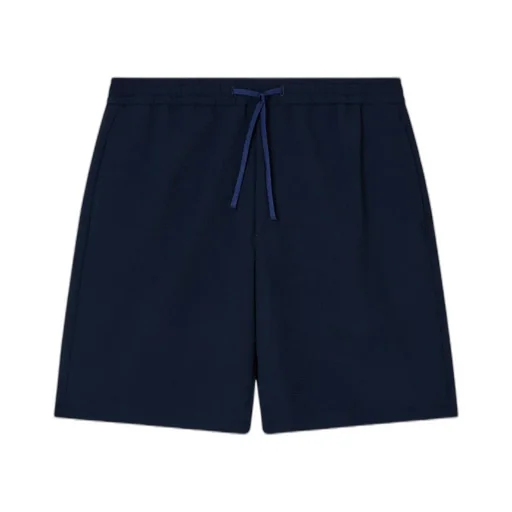 Elasticated-Waistband Shorts