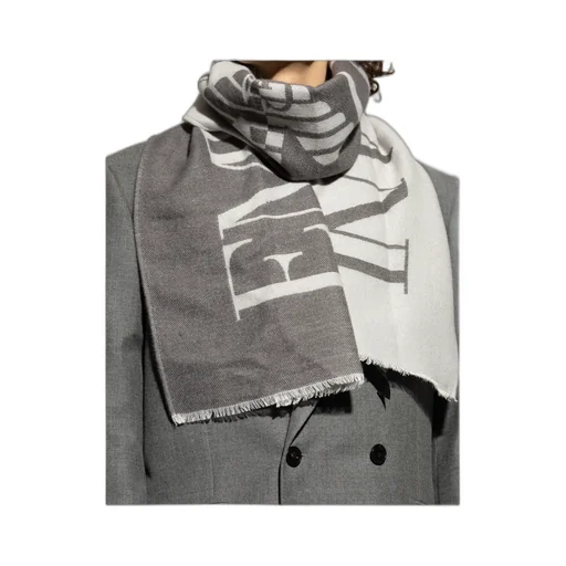 Logo Wool Scarf