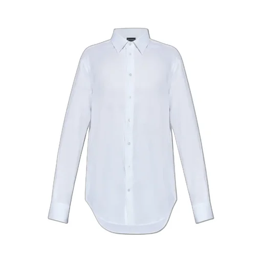 Button-Up Long-Sleeved Shirt