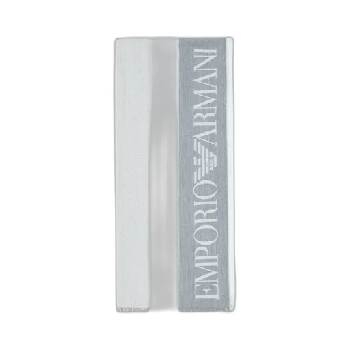 Logo-Jacquard Fringed Scarf