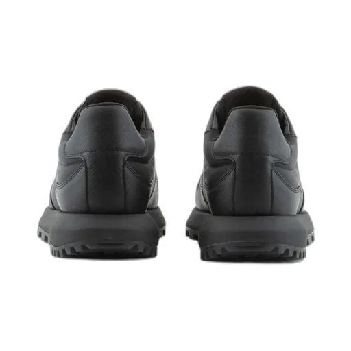 Logo Plaque Lace-Up Sneakers