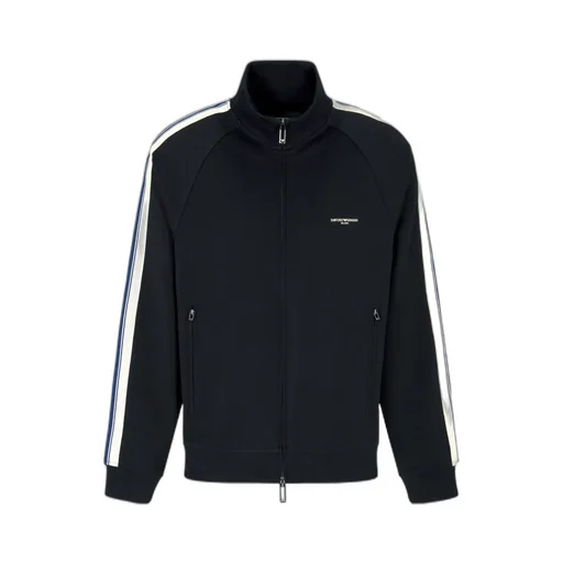 Side-Stripe Zip-Up Track Jacket