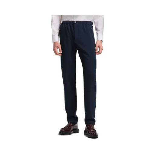 Elasticated-Waist Trousers