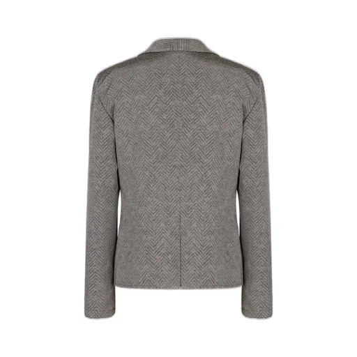 Herringbone Double-Breasted Jacket