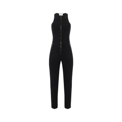 Double-Layer CrÊPe Jumpsuit