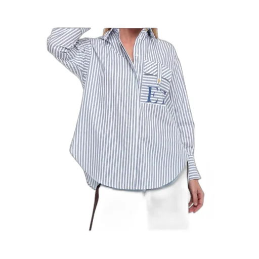 Cotton Striped Poplin Shirt