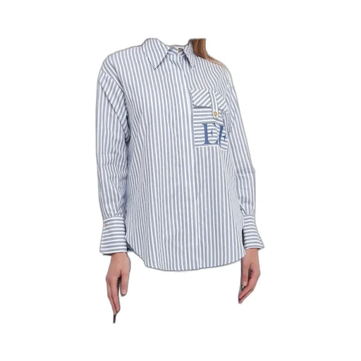 Cotton Striped Poplin Shirt