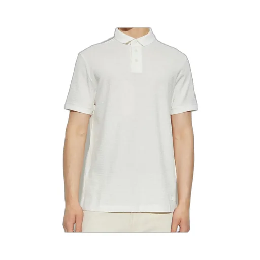 Logo Embroidered Short-Sleeved Polo Shirt
