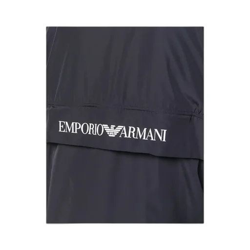 Zipped Logo Hooded Jacket