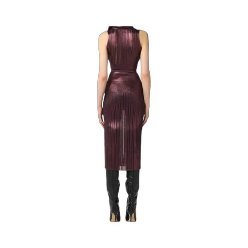 Pleated Midi Dress