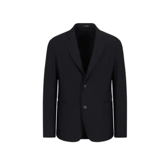 3D-Patterned Single-Breasted Blazer