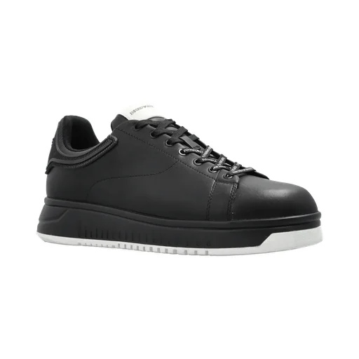 Round Toe Lace-Up Sneakers