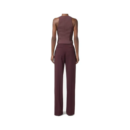 Zip Detailed Double-Layer CrÊPe Top