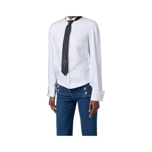 Neck-Tie Poplin Shirt