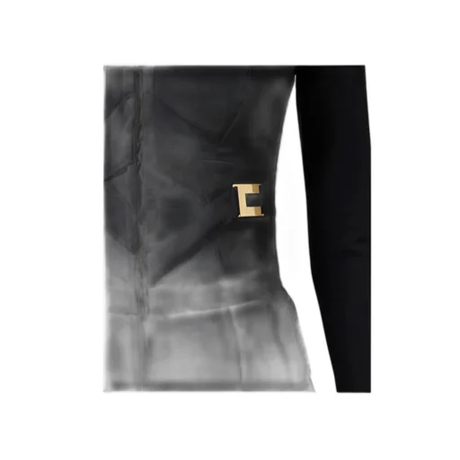 Corset-Detail Long-Sleeve T-Shirt