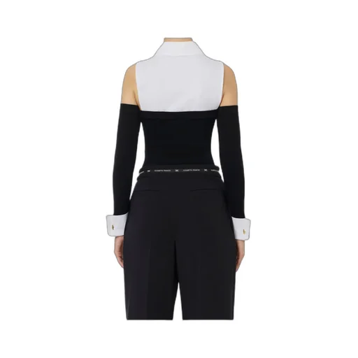 Embroidered-Logo Bodysuit