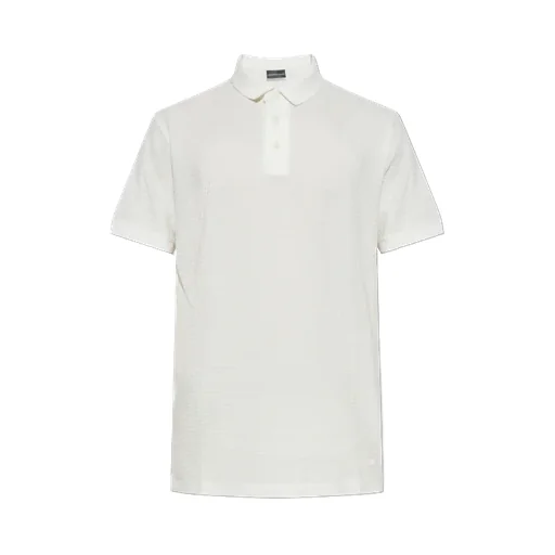 Logo Embroidered Short-Sleeved Polo Shirt