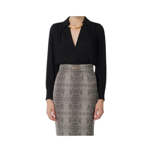 Jewel Detailed Georgette Blouse