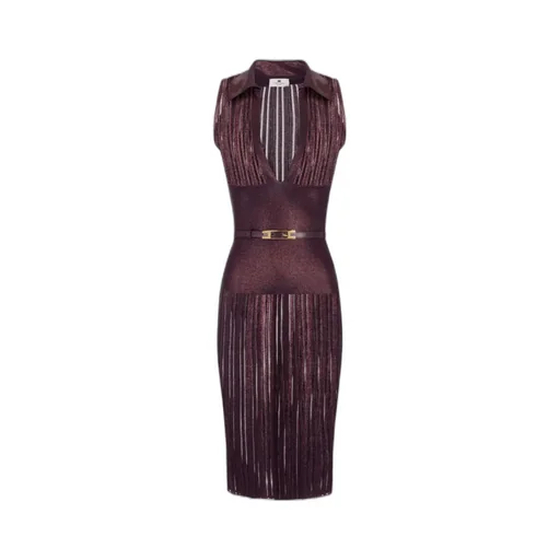 Pleated Midi Dress