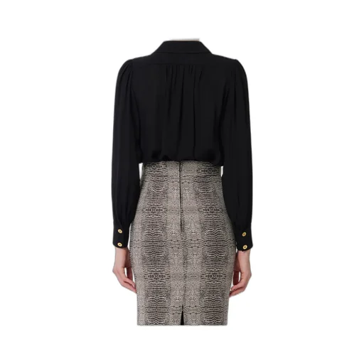 Jewel Detailed Georgette Blouse