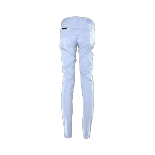 Straight Slim-Fitting Denim Pants