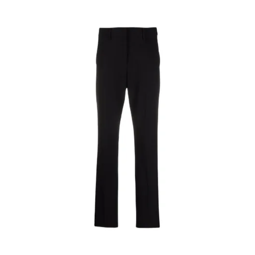 High-Waisted Tapered Trousers