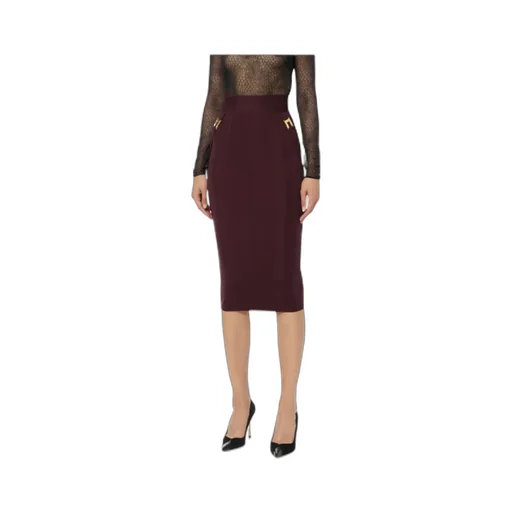 Logo Embellished Skirt