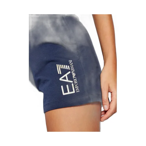 Logo Print Fitted Shorts