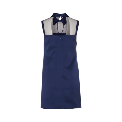 Embellished Duchesse Satin Dress