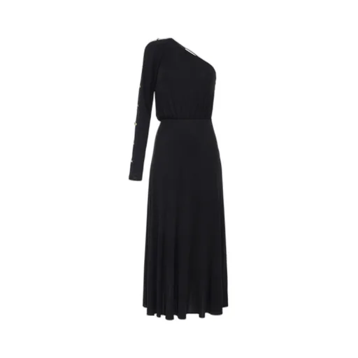 One-Shoulder Midi Dress